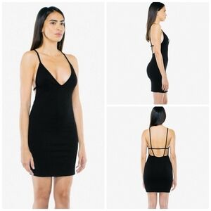 AMERICAN Apparel Bixel Cage Back Dress S